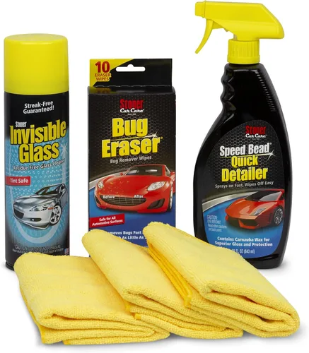 Miniatura 12 de Stoner Car Care 92354-4PK Speed Bead Quick Detailer Spray – Spray de detalle rápido para polvo, manchas y contaminantes ligeros – Mejora el brillo