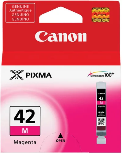 Miniatura 2 de Canon Cartucho de tinta magenta CLI-42, paquete de 2
