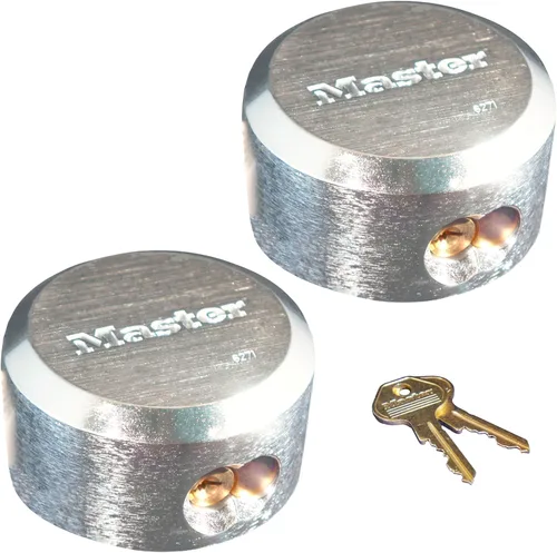 Keyed Alike 6271NKA-2 candado maestro con grillete oculto, candados resistentes a los golpes