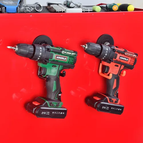 Miniatura 6 de MUTUACTOR Ganchos magnéticos resistentes, 2 ganchos magnéticos fuertes para colgar en el garaje, antideslizantes, potentes ganchos de almacenamiento