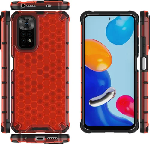 Miniatura 144 de Funda para Xiaomi Poco M5s 4G, Funda para Redmi Note 10 4G / Note 10S 4G / Note 11 SE (India) Case Case 2 en 1 Funda para teléfono Blanco