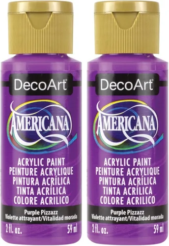 Miniatura 4 de DecoArt Americana Pintura acrílica, 2 onzas, ciruela negra