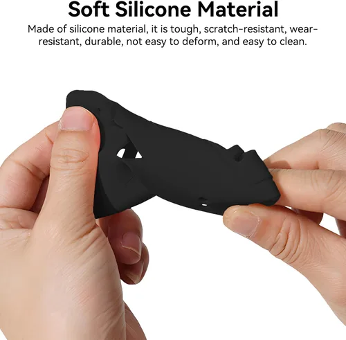 Miniatura 6 de Funda de silicona Pocket 3: Funda protectora Protector de lente compatible con cámara Vlogging DJI Osmo Pocket 3 Creator Combo Accesorios (negro)
