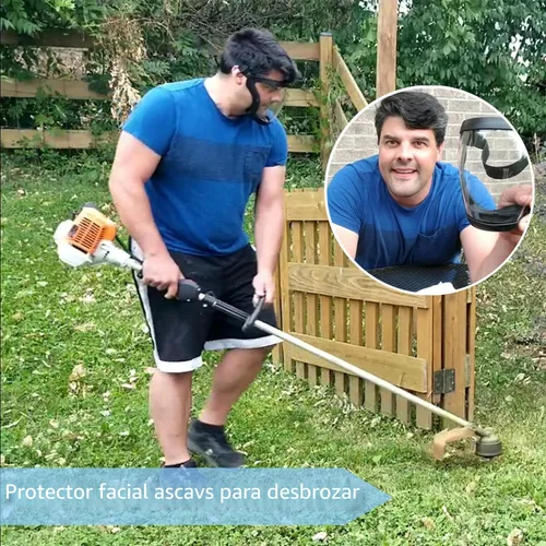 Miniatura 4 de Máscara de protección facial antivaho de alta definición para adultos (color negro mejorado).