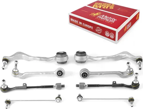 Miniatura 34 de Metrix Premium Chassis Parts - Kit de suspensión delantera de 10 piezas para BMW X5 2007-2013, BMW X6 2008-2014, reemplazo, fabricado en Europa