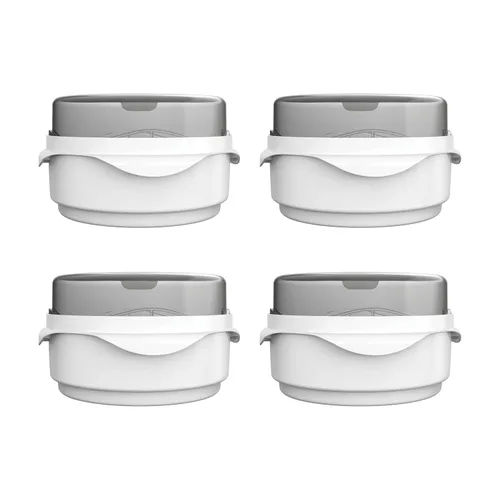 Esterilizador a vapor para microondas Dr. Brown's para esterilizar rápidamente biberones, chupetes, piezas de extractor de leche y accesorios, apto