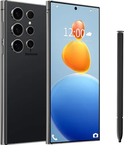 Teléfonos celulares desbloqueados C24U, bolígrafo integrado, pantalla HD 6.82 8+256GB Smartphone, Android 14 6800mAh batería de larga duración 5G,