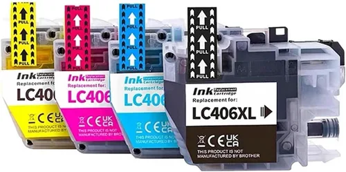 Miniatura 10 de LC406 LC-406 LC-406XL LC406XL Compatible Ink Cartridge for Brother MFC-J4335DW J4345DW J4535DW J5855DW J5955DW J6555DW J6955DW(LC406 1SET)