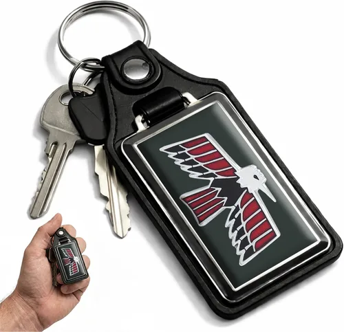Miniatura 25 de Brotherhood Car Key Chain for Cutlass - Classic Models Keychain for Men and Women Gift Key Ring Azul alpino