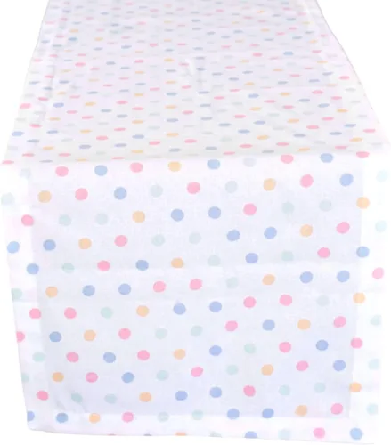 Miniatura 5 de Yourtablecloth Camino de mesa 100% algodón, decoración elegante para Acción de Gracias, lavable, reutilizable, interior o exterior