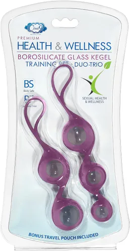 Miniatura 2 de Cloud 9 Health & Wellness BOROILICATE KEGEL Training Set - Ciruela
