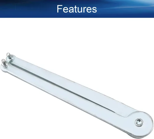 Miniatura 3 de Bettomshin Llave universal para amoladora angular, llave de pasador ajustable para amoladora angular, 4 piezas