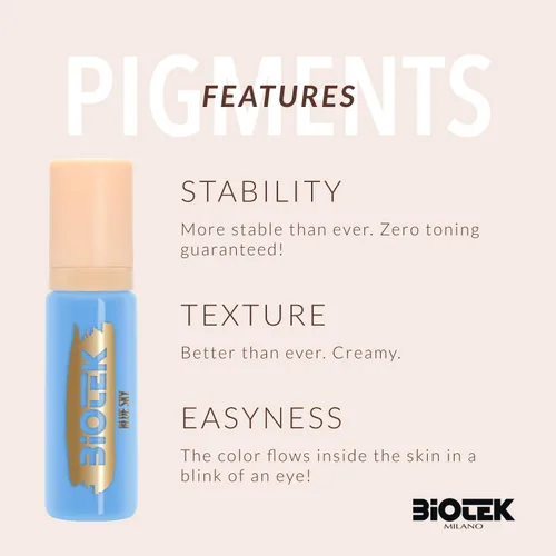 Miniatura 4 de Pigmento de ojos para maquillaje permanente de ojos - Blue Sky - 0,50 fl.oz.