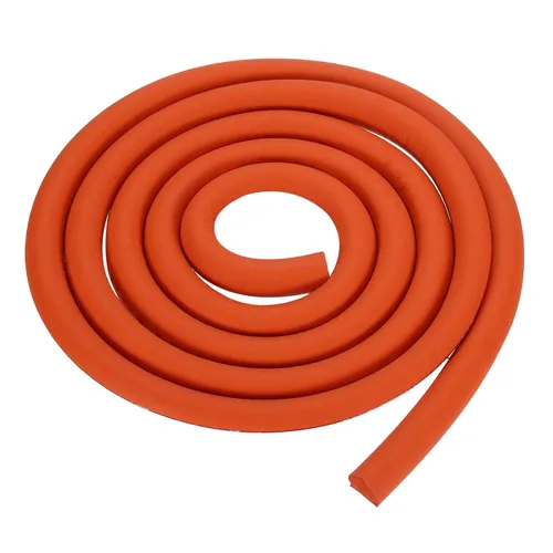 Miniatura 17 de uxcell Varilla de espuma de 3.28 pies, relleno de juntas sólidas en forma de D de 1.18 x 0.59 pulgadas, tira de sellado de espuma para protector