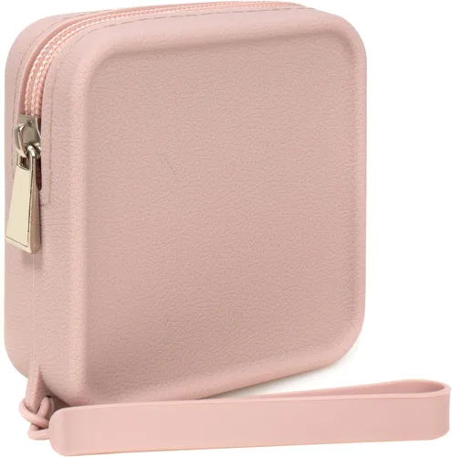 Miniatura 9 de Bolsa de maquillaje grande de silicona, bolsa de aseo de viaje para mujer, bolsa de maquillaje grande, organizador portátil para cosméticos, bolsa