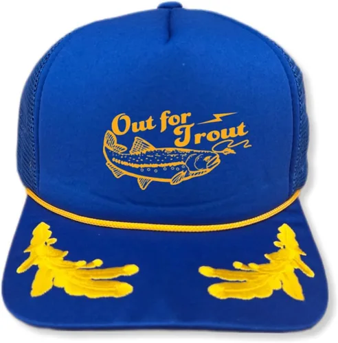 Miniatura 11 de ThatsRad Out for Trout Corduroy Snapback Sombrero Gorra Pesca con Mosca Pescador