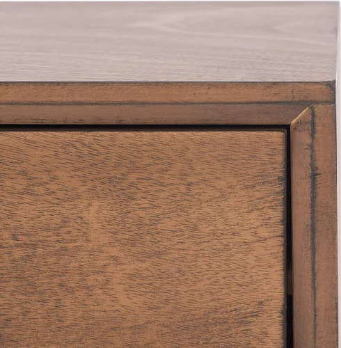 Miniatura 4 de Safavieh Home Collection Mozart Mid-Century - Mesa auxiliar rectangular con 2 cajones