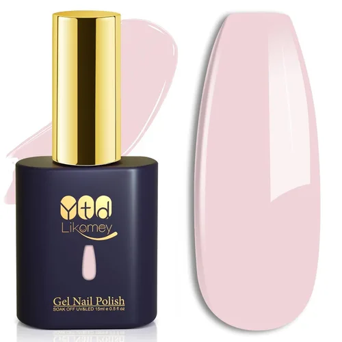 Miniatura 19 de YTD Likomey Esmalte de uñas de gel blanco, 0.5 onzas líquidas, manicura y pedicura para manicura y pedicura de verano, esmalte de color UV, 0.5