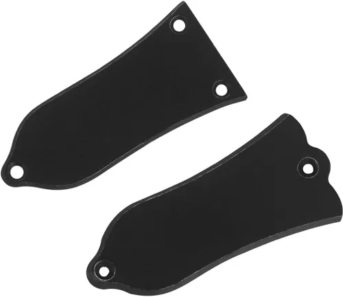 Miniatura 4 de EXCEART Cubierta de varilla de armadura de guitarra negra, 2.40 x 1.04 pulgadas, repuesto para guitarra eléctrica, accesorios de diseño ergonómico