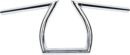 Miniatura 5 de TCMT Manillar de Arrastre Cromado Compatible con Todas las Motocicletas de Barra Z de 1 Pulgada Honda Yamaha Suzuki Kawasaki Triumph BSA Indian