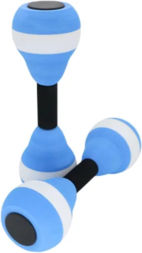 Nuevo ejercicio aeróbico de agua pesas de espuma resistencia piscina 1 par, ejercicios de fitness de agua equipo para mujeres mayores peso Los