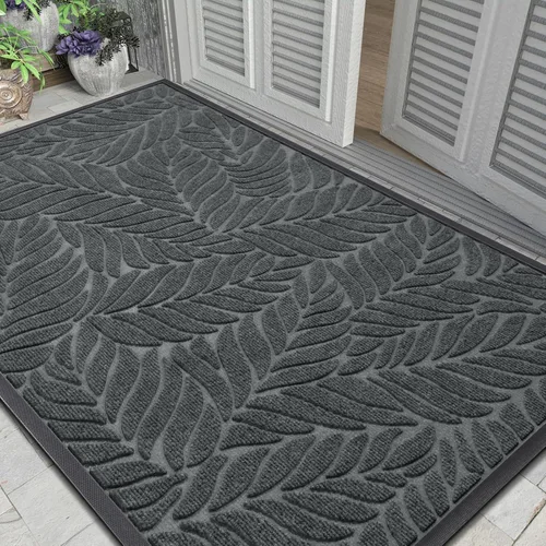 Miniatura 27 de Yimobra Tapete para puerta delantera para interiores y exteriores, 29.5 x 17 pulgadas, impermeable, para todas las estaciones, para entrada