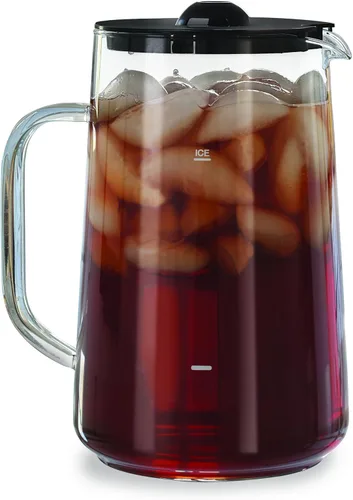 Miniatura 3 de Capresso 6624 Jarra de vidrio para té helado, 80 onzas (2.5 cuartos de galón)