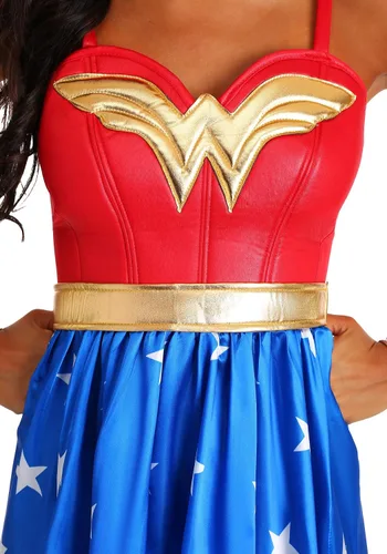 Miniatura 5 de Rubie's womens Dc Comics Classic Wonder Woman Costume Dress