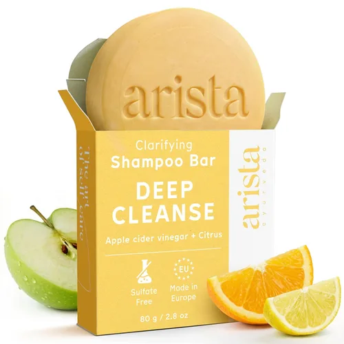 Miniatura 17 de Barra de champú con cabello rizado, aceite de almendras dulces, polvo de fruta Reetha y manteca de karité, hidratante para cabello rizado
