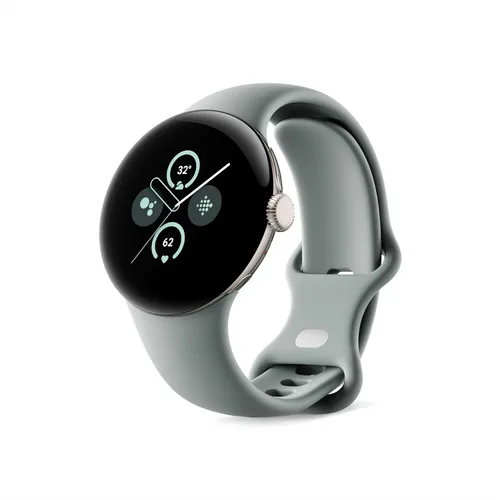Google Pixel Watch 2 con lo mejor de Fitbit y Google - Seguimiento de frecuencia cardíaca, gestión del estrés, características de seguridad - Reloj