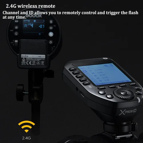 Miniatura 4 de GODOX Disparador de flash inalámbrico XProII-S TTL para cámaras Sony, 2.4G 1/8000s HSS, Bluetooth incorporado para control de aplicación