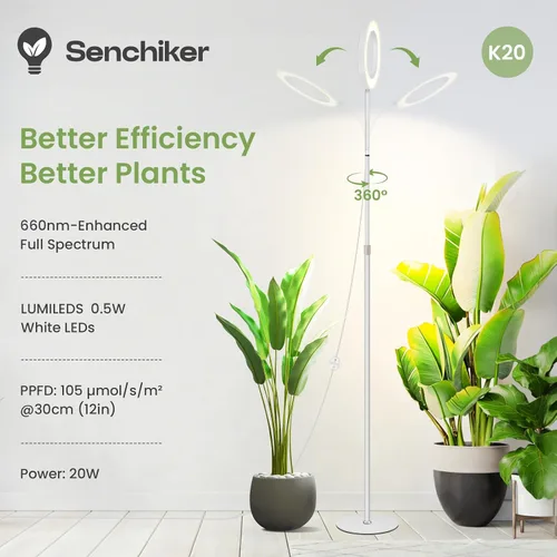 Miniatura 2 de Luces de Plantas Grandes para Cultivo en Interiores 24V, Espectro Completo Mejorado de 660nm, Luz de Cultivo LED LUMILEDS, Lámpara de Cultivo de 8.1