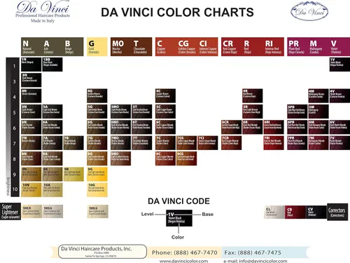Miniatura 2 de Da Vinci - Colorantes permanentes para el cabello (3.4 onzas) (8A_rubio ceniza claro)