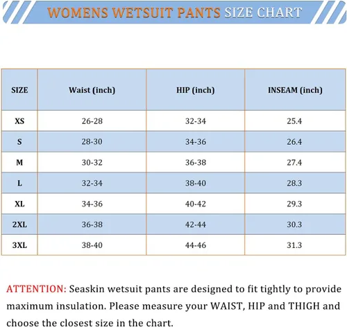 Miniatura 2 de Seaskin Pantalones de neopreno para mujer, frescos, de 0.079 in, para buceo, natación, deportes acuáticos