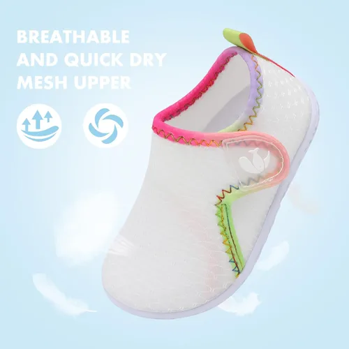 Miniatura 227 de FEETCITY Baby Boys Girls Water Sport Shoes Barefoot Kids Aqua Socks Quick-Dry Beach Swim Pool Shoes