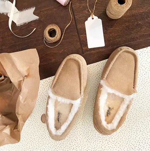 Miniatura 6 de Dearfoams Fireside - Mocasines de oveja para mujer