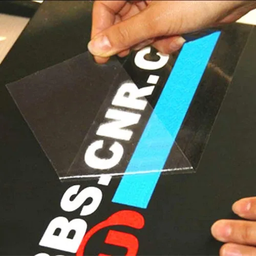 Miniatura 4 de Yenhome Papel adhesivo transparente de gran tamaño de 17.7 x 118 pulgadas, papel tapiz autoadhesivo para despegar y pegar, cinta de transferencia
