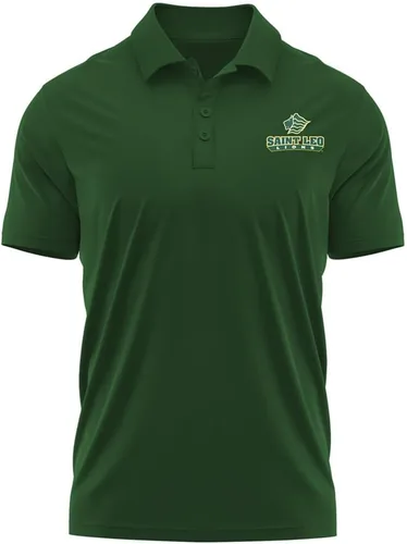 Miniatura 156 de Camisa polo deportiva oficial de la NCAA Collegiate para hombre, colección con logotipo en el pecho izquierdo