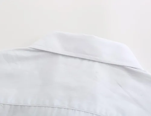 Miniatura 4 de Jandukar Camisas con botones para mujer, camisas de trabajo de manga corta para mujer, tops de oficina