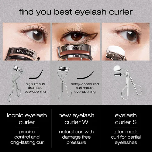 Miniatura 8 de Shu Uemura Iconic Eyelash Curler, Achieve Precise Control and Long-Lasting Curl - Includes Silicone Replacement Pad. Professional Makeup Artist Tool
