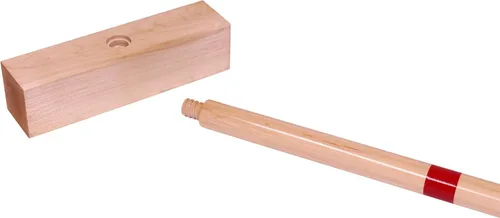 Miniatura 8 de Family Tradition - Juego de croquet de madera para 8 jugadores con bolsa de transporte