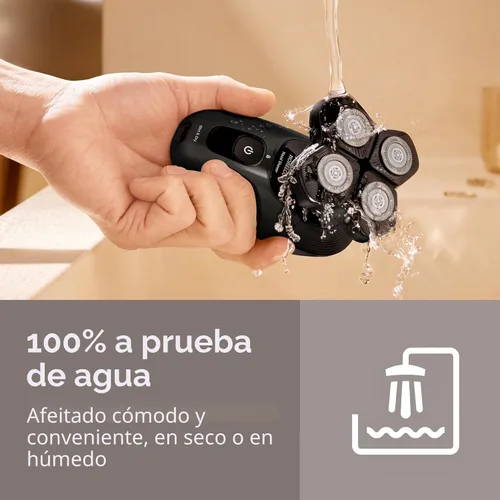 Miniatura 8 de Philips Norelco Head Shaver Pro 5000 Series - Afeitadora de cabeza para hombres y mujeres, cabezal flexible de 360° y cuchillas ComfortCut para un