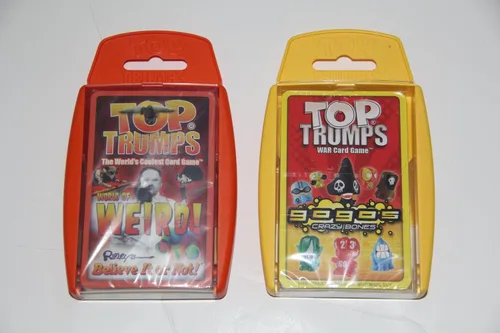 BuyBocceBalls Listing - Vintage Top Trumps - Gogo's Crazy Bones 2 Pack - con Gogo's Crazy Bones y Ripley's Believe it or Not