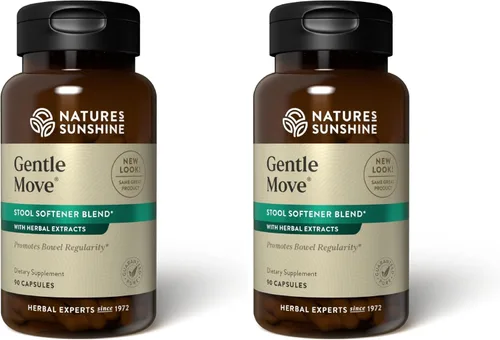 Miniatura 6 de Nature's Sunshine Gentle Move: Experimenta apoyo digestivo diario y alivio natural del estreñimiento con fibra natural para heces suaves