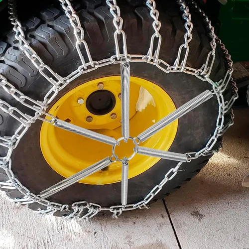 Miniatura 6 de 1 par de tensores de cadena de neumáticos, tensores de cadena de neumáticos para nieve, tensores de cadena de neumáticos de tractor de jardín para 6