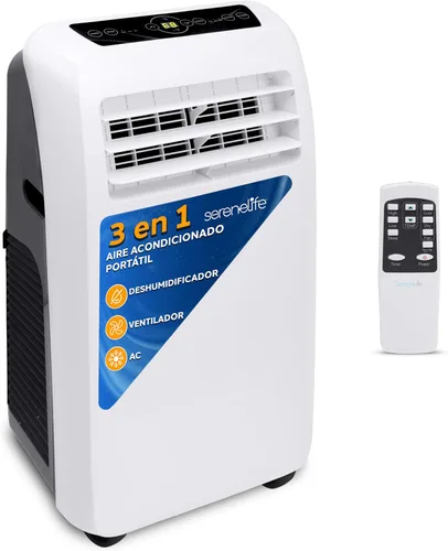 Miniatura 11 de SereneLife Portable Air Conditioner 14,000 BTU with Built-in Dehumidifier