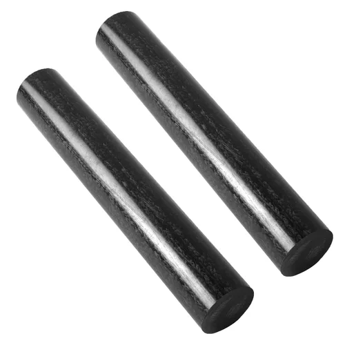 Calvana (Paquete de 2) Varillas redondas de copolímero de acetal - Tolerancia estándar de 2 pulgadas de diámetro y 12 pulgadas de longitud. Varillas