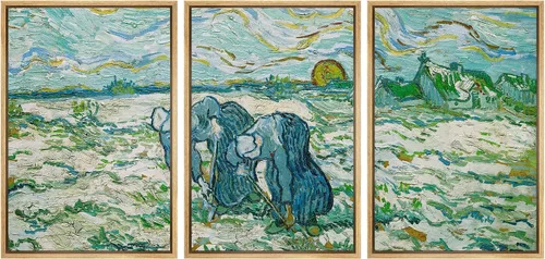 Miniatura 43 de Lienzo decorativo para pared - cuadro con estampado Giclée para decoración del hogar Noche estrellada sobre el Ródano