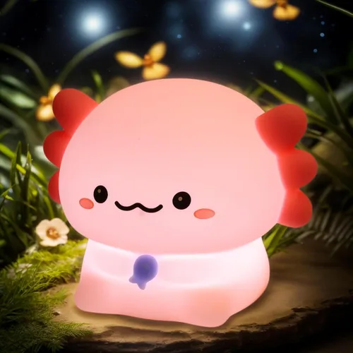 Miniatura 9 de Luz nocturna de silicona con forma de elefante para niños - Lámpara LED recargable y regulable en 3 niveles, control táctil, luz suave de animales