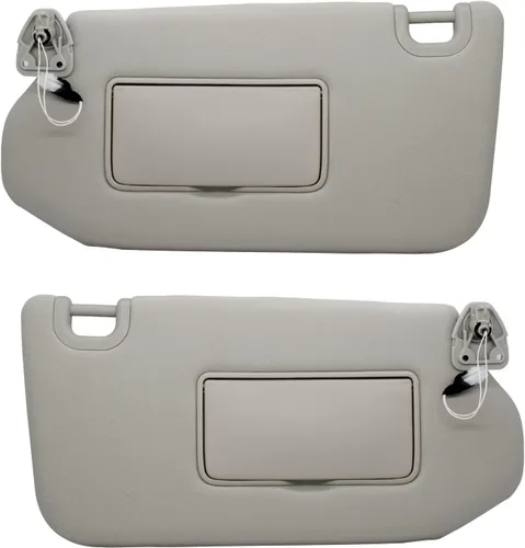 Miniatura 9 de NHILES Visera Solar Izquierda del Conductor con Lámpara y Espejo para Nissan Pathfinder 2013-2020 2014-2020 Infiniti QX60 y 2013 Infiniti JX35, OEM